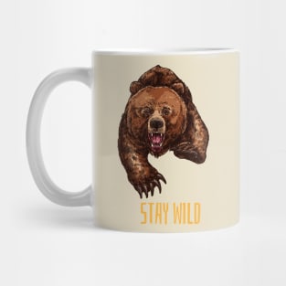 Stay wild-teddy bear Mug